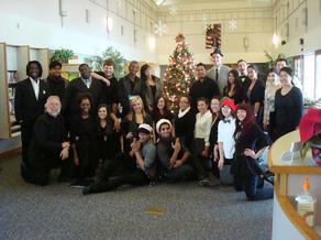 Chamber singers at senior center