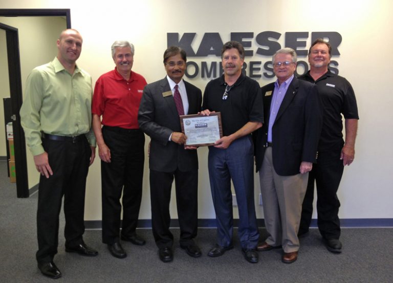 City officials visit Kaeser Compressors