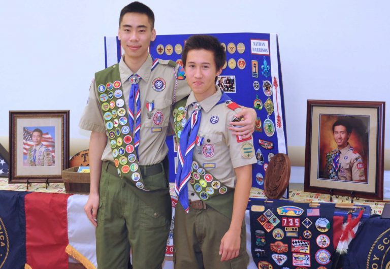 Boy Scouts make rank of Eagle Scout