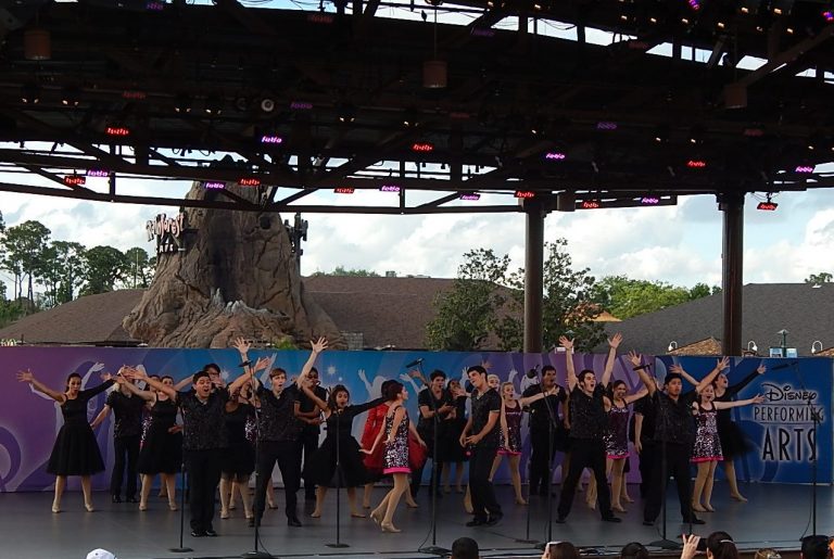 Cypress High School’s ‘High Voltage & Pink Thunder’ performs at Walt Disney World Resort