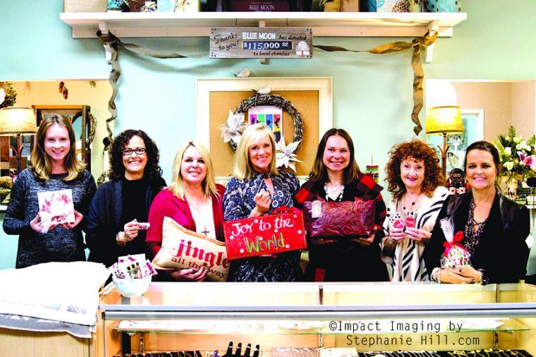 Youth Center gets its largest donation yet from Blue Moon Boutique