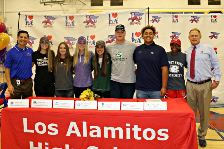 High School athletes sign College Letters of Intent