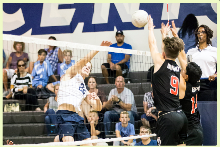 Cypress High Volleyball finishes undefeated league season