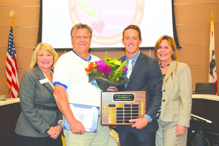 McAuliffe Middle School honors audio engineer Lee Nestlerode