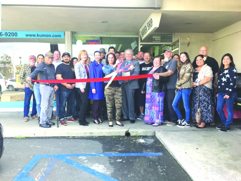 Ribbon cut on ‘Heroes’ barber shop in Los Alamitos