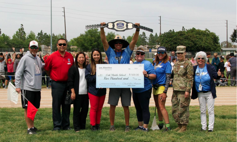 Race on the Base LAUSD Challenge Champions Receive $500 Each