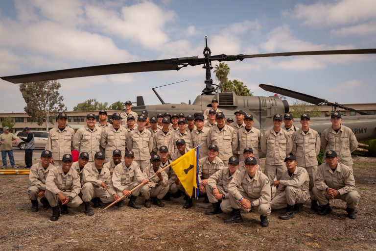 Historic “Huey” helicopter returns to service at JFTB