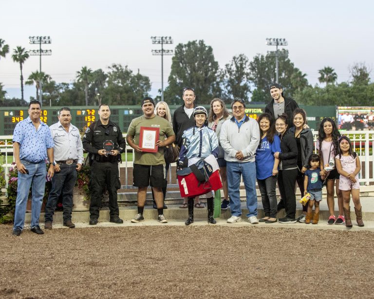 Los Al Racetrack salutes first responder community