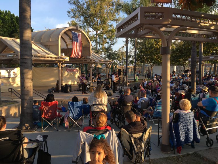 La Palma residents enjoy summer concert in the park