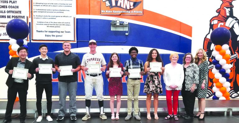 Cypress students receive scholarships