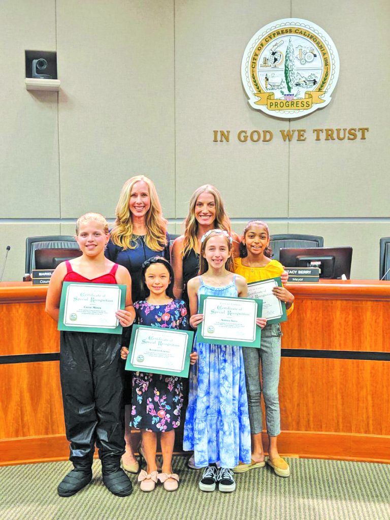 Local dancers recognized by Cypress City Council