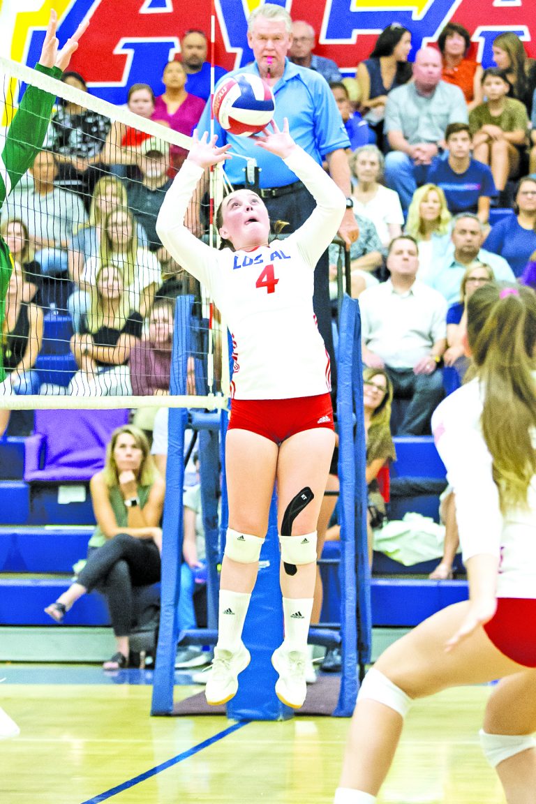 Los Al volleyballers playoff bound