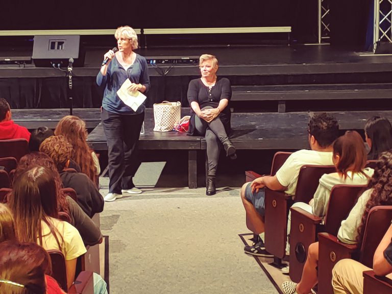 ESPN’s Shelley Smith inspires Los Al students