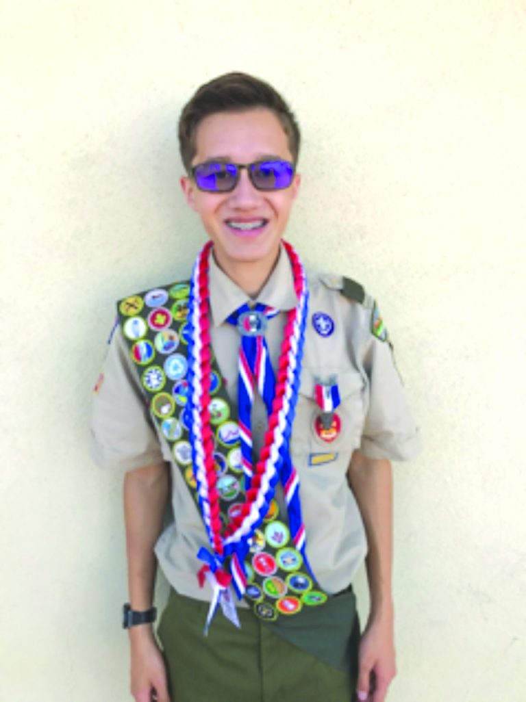 Cypress Scout Achieves Eagle Rank