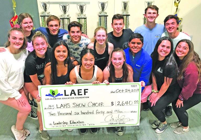LAHS Show Choir students attend Disney Leadership Camp, funded by LAEF Grant