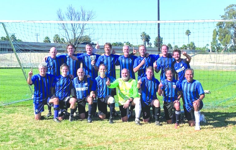 Third time’s the charm for Los Al men’s over 45 champs