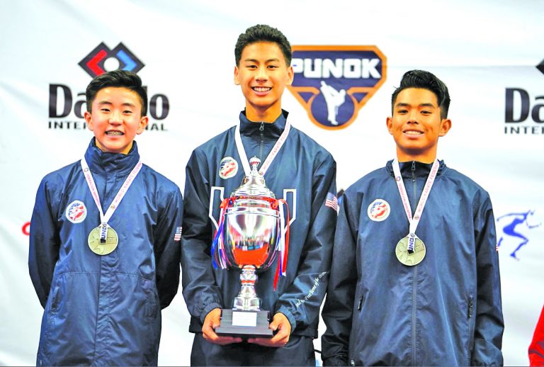 Three Los Al students medal at Jr. World Karate Championships in Santiago