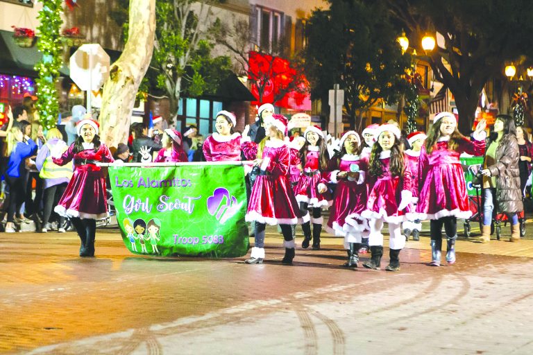 Parade ushers in Christmas Season