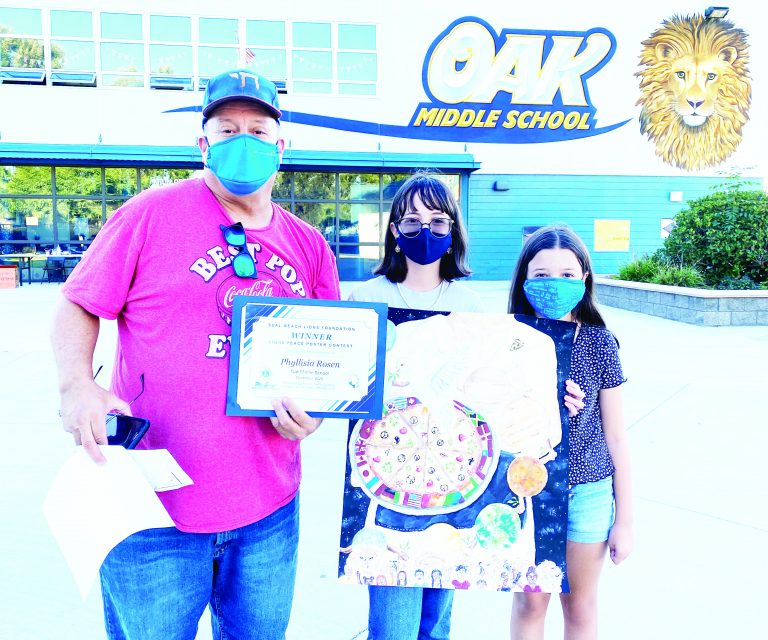 Oak Middle School student wins poster contest