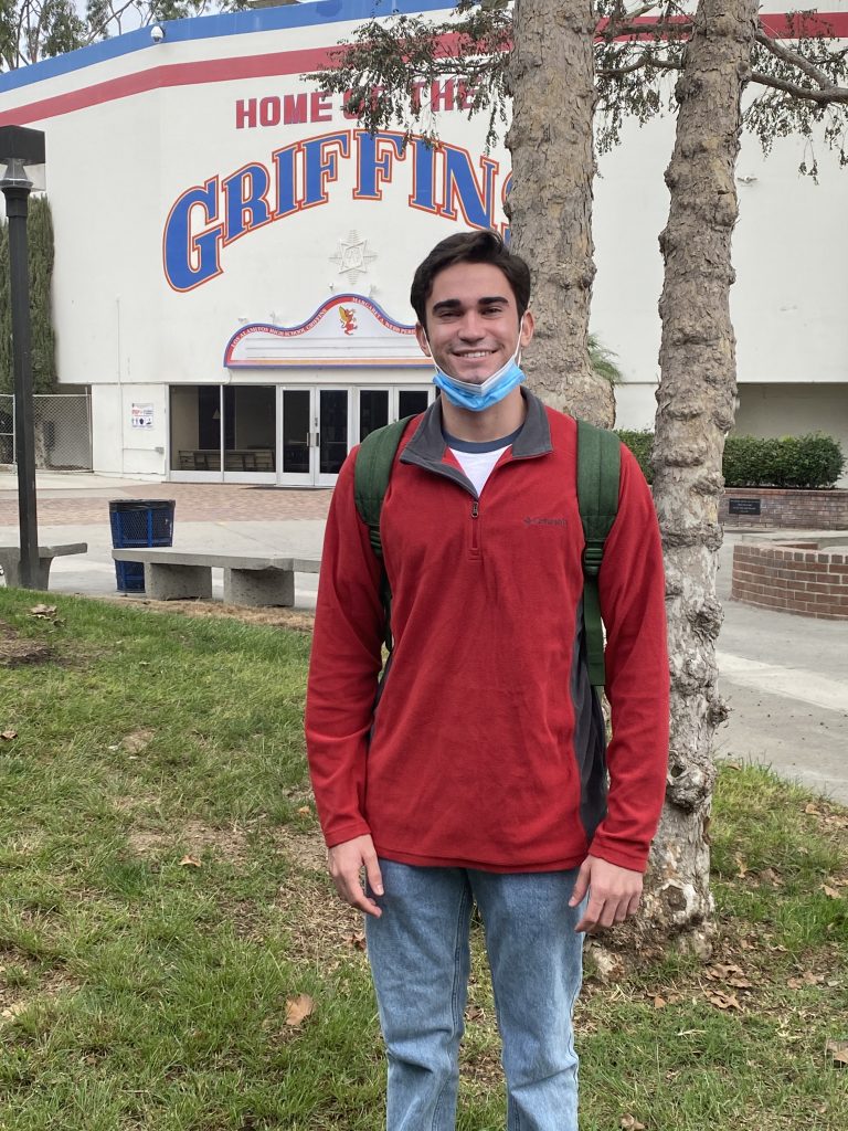 “Nico” Villaneuva brightens mood as first Los Al Student Rep to serve during a pandemic