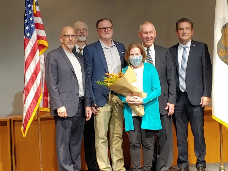 Rossmoor gathers to honor Casey’s service to RCSD