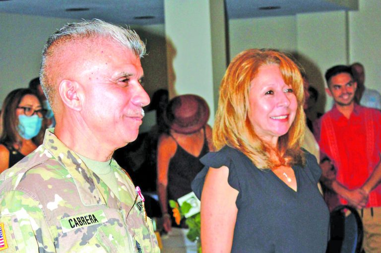 Cypress honors longtime veteran; his wife is awarded medal