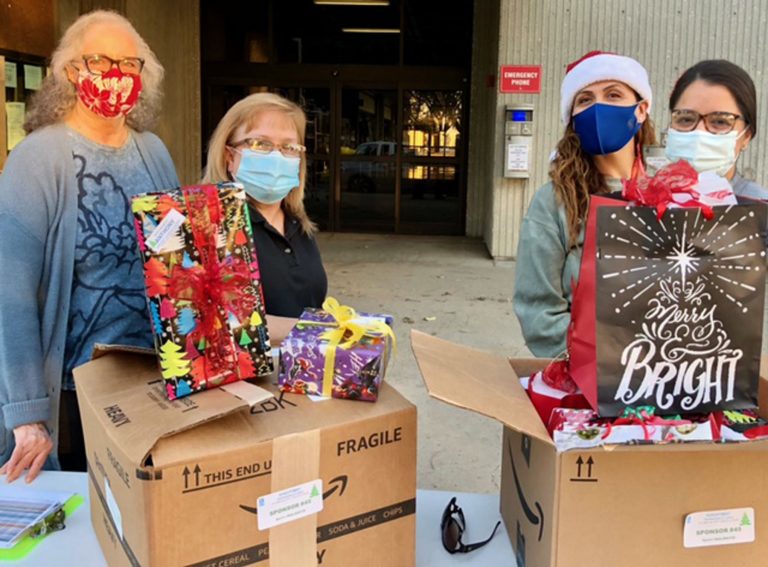 Soroptimist of Cypress spread holiday cheer with gift giving