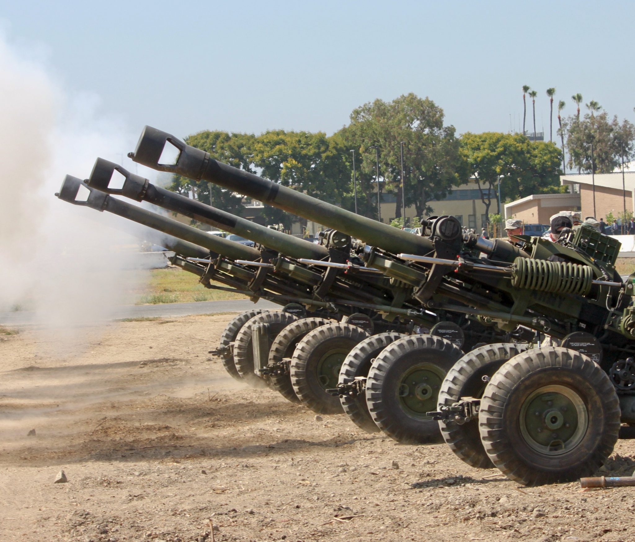 Prepare for the sound of artillery guns this weekend