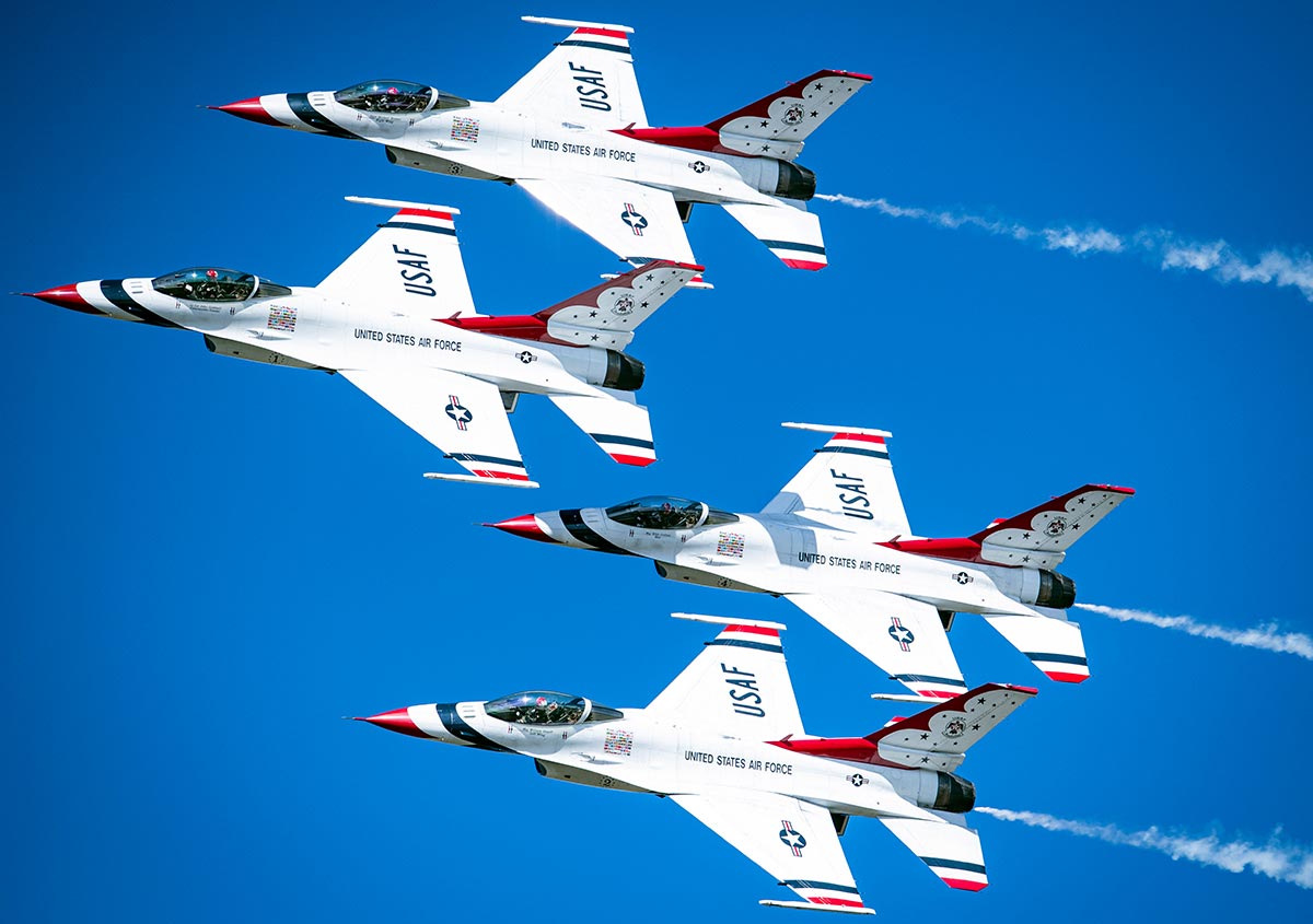 Thunderbirds to fly in Pacific Airshow AF Thunderbirds