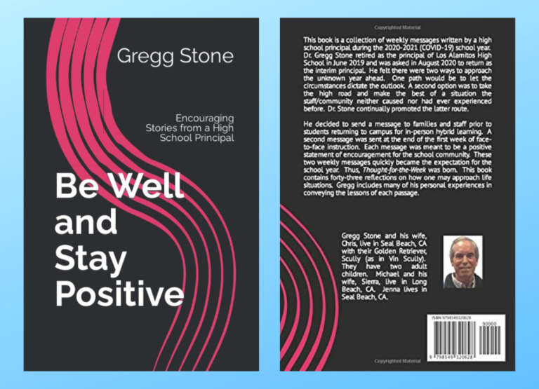 “Be Well & Stay Postive” – Dr. Gregg Stone caps career with book