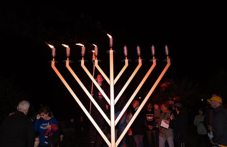 Menorah lighting to mark early Chanukah