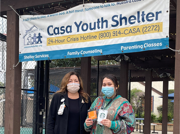 Los Al Medical donates $650 in gift cards to Casa Youth Shelter