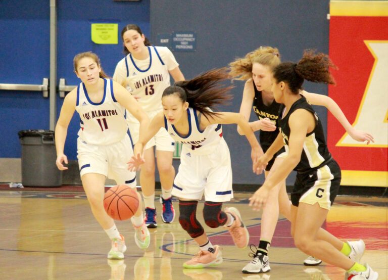 Pressure defense sparks win for Los Al girls basketball