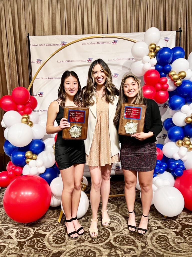 Two Los Al Varsity girls basketball players selected for First Team All-League honors