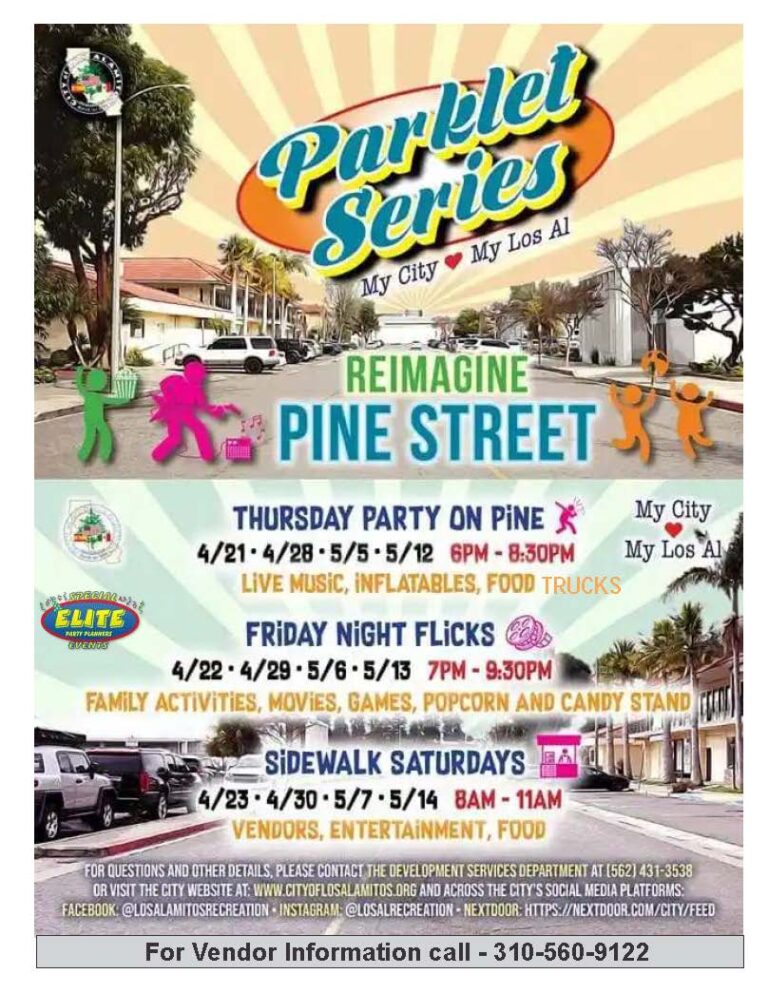 Los Alamitos announces series of Pine Street events