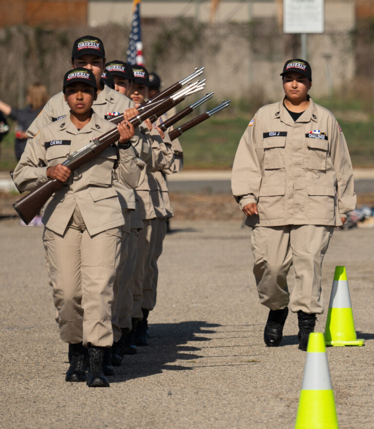 Cadets from throughout California train at Joint Forces Training Base