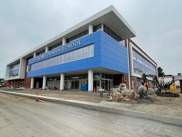 New STEM Building at LAHS in final days of construction