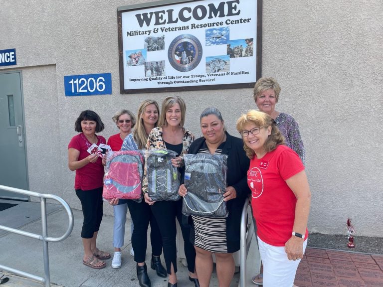 Rossmoor Woman’s Club donates 120 backpacks