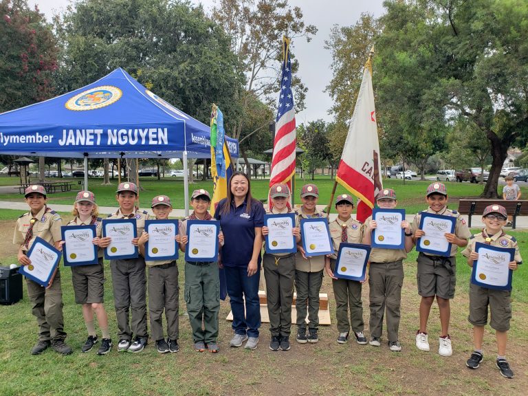 Local scouts get lesson