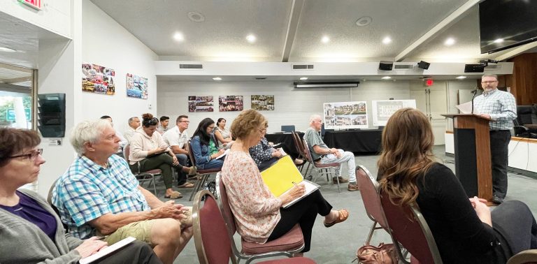 Lampson development evokes concern at first public hearing