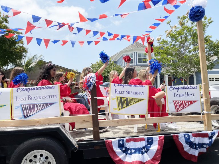 Rossmoor throws a parade, party for graduating seniors