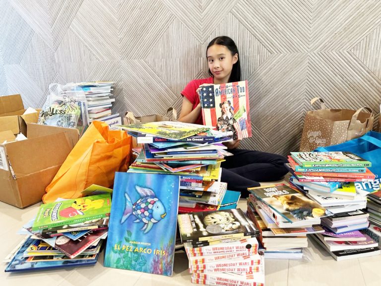 Rossmoor teen changing the world one book at a time