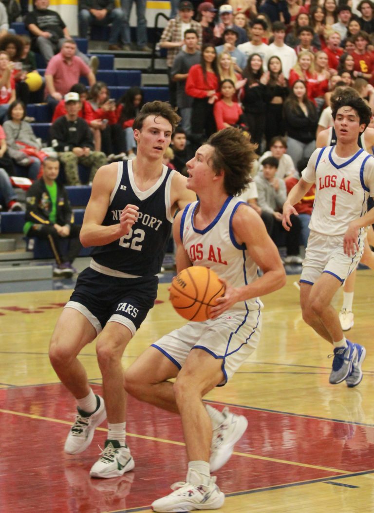 Los Al boys basketball keeps Newport Harbor at bay