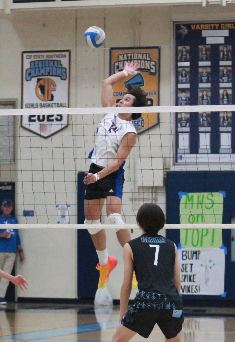 Los Al boys volleyball holds off Marina after Vikings rally