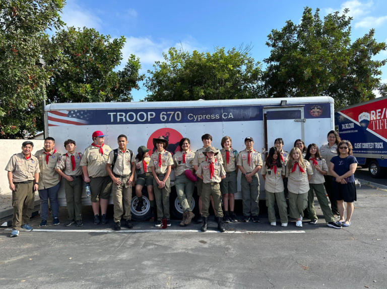 Cypress Scouts attend growth, leadership camp