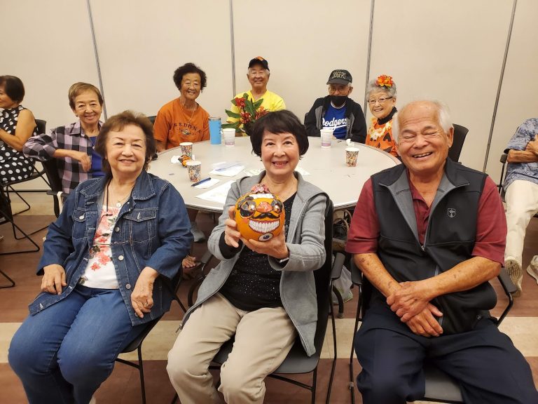 Da’Hawaii Seniors dress out for Halloween costume party