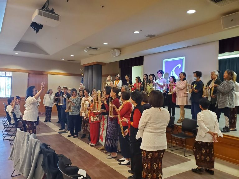 Angklung Day at Cerritos Senior Center