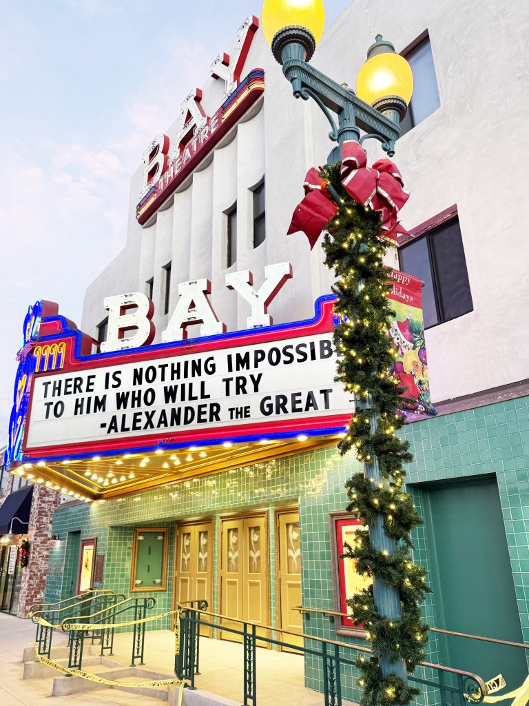 After nine years of restoration, the Bay Theatre is back in business on Main Street