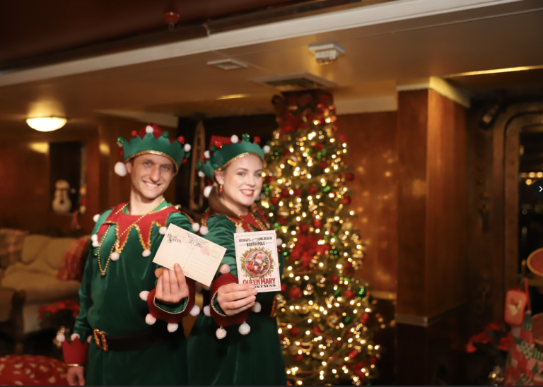 Queen Mary roars into holiday with 12 days of festivities