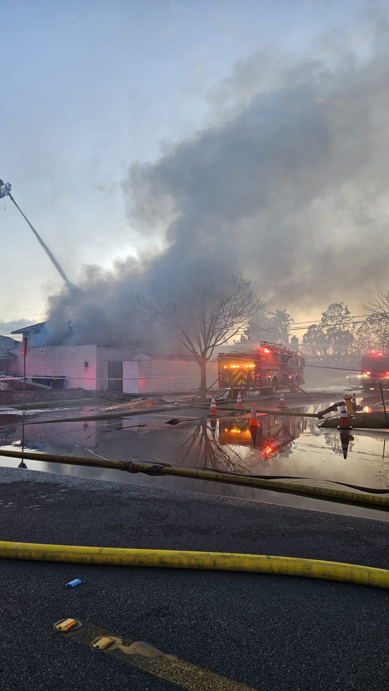 Fire Captain outlines massive OCFA response to Rossmoor house fire